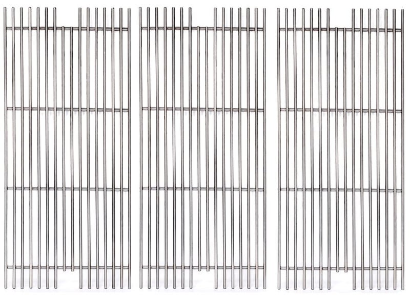 Votenli فوتينلي S5491A (عبوة 3) شبكات طهي من الفولاذ المقاوم للصدأ 23 1/4" لفرن فايكنغ VGBQ 30" T Series، فايكنغ VGBQ 41" T Series، فايكنغ VGBQ 53" T Series، VGBQ300T، VGBQ0302T، VGBQ3002RT، VGBQ4103RT - Image 1